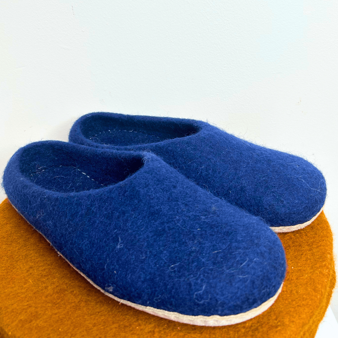 Felted good Wool Slippers